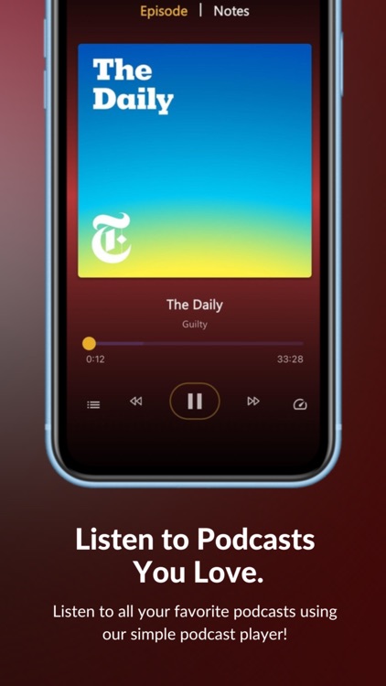 Podcast Player - Auditory