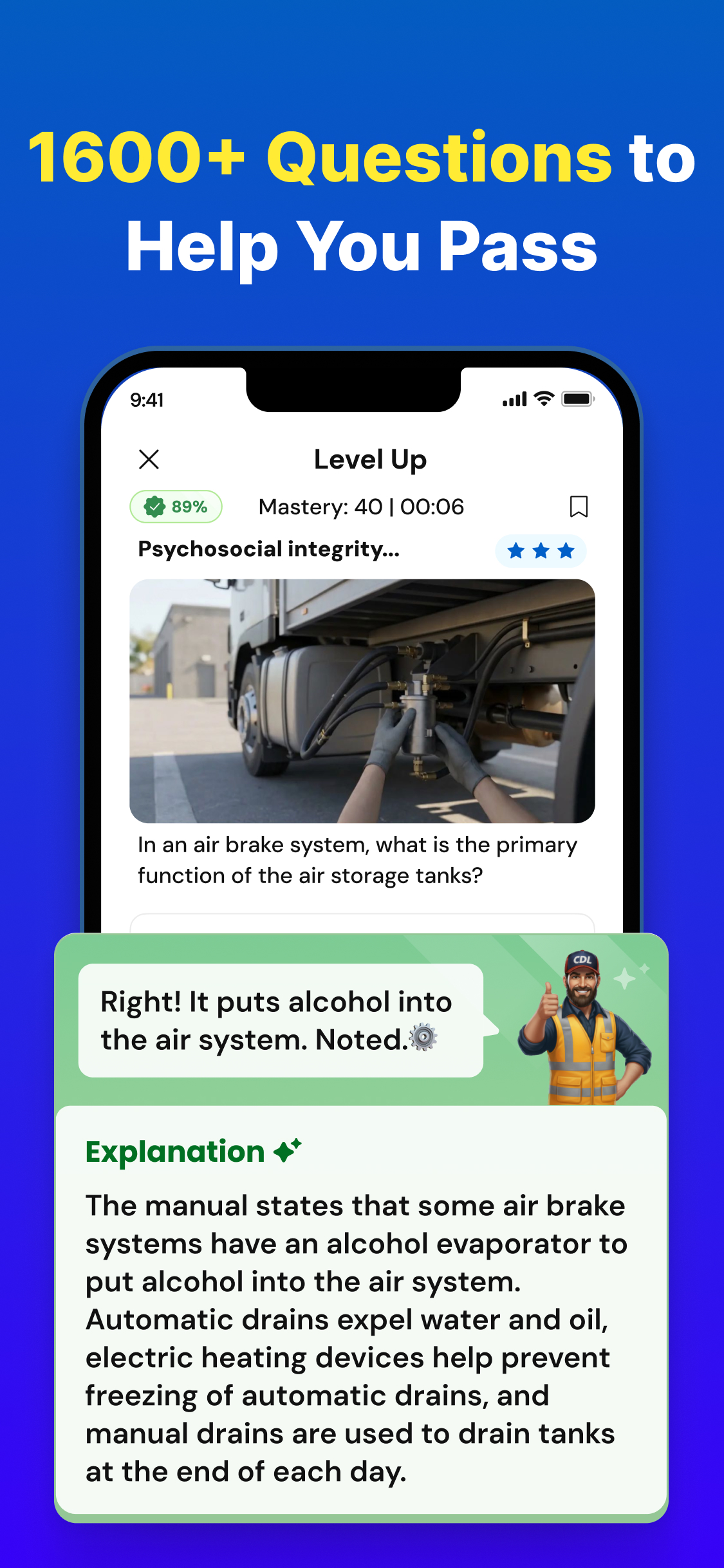 CDL Prep Practice Test - 2026 screenshot 4