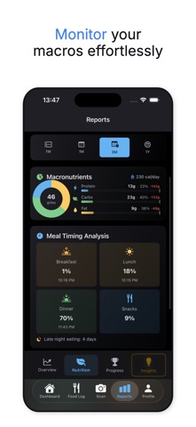 Calorify：AI卡路里计数器 screenshot
