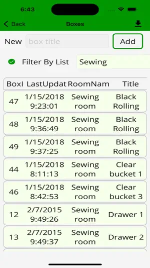 Wheres My Stuff? screenshot 4