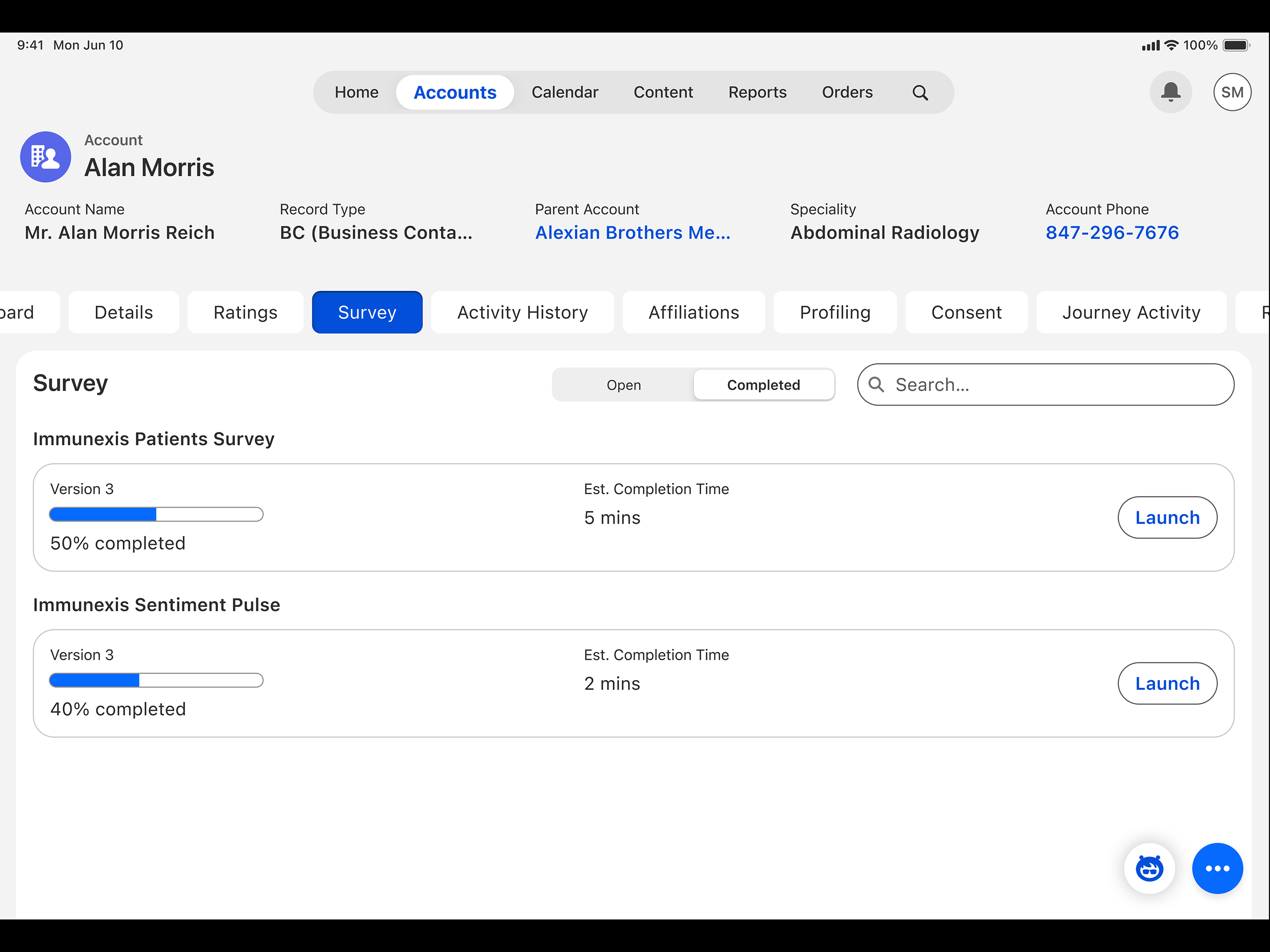 Life Sciences Cloud Mobile screenshot 5