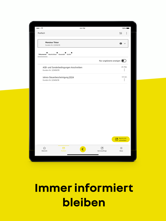 Renault Bank direkt Banking iPad screenshot 6