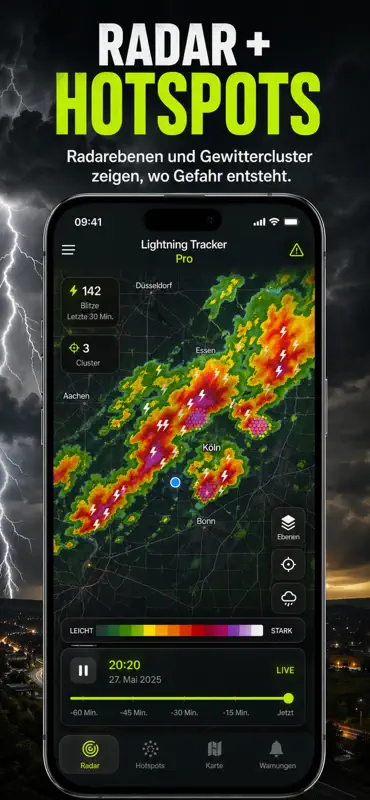 Lightning Strikes Map screenshot 3 of 4