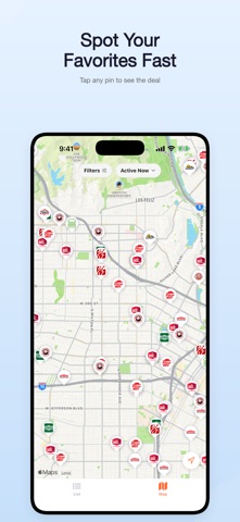 Meal Steals - LA Food Deals iPhone screenshot