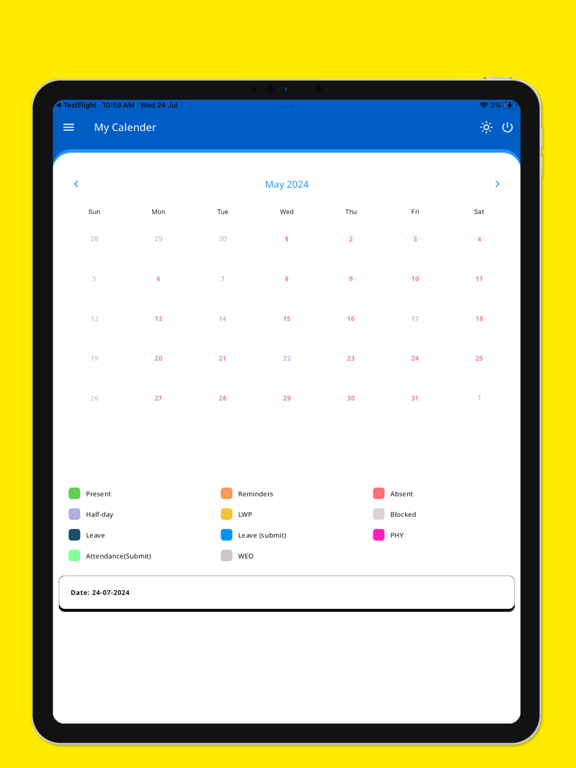 App screenshot