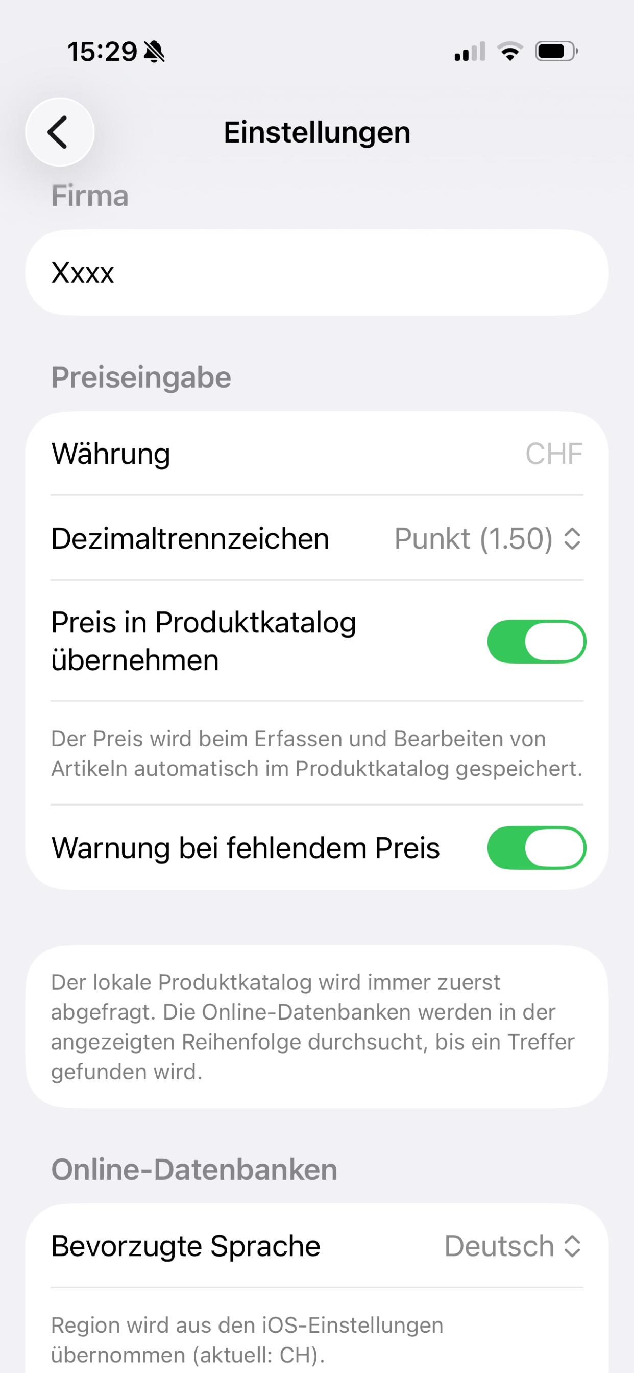 InvenioScan screenshot 5