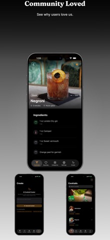 鸡尾酒饮 screenshot