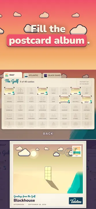 Tideline: Sandcastle Puzzle screenshot 5