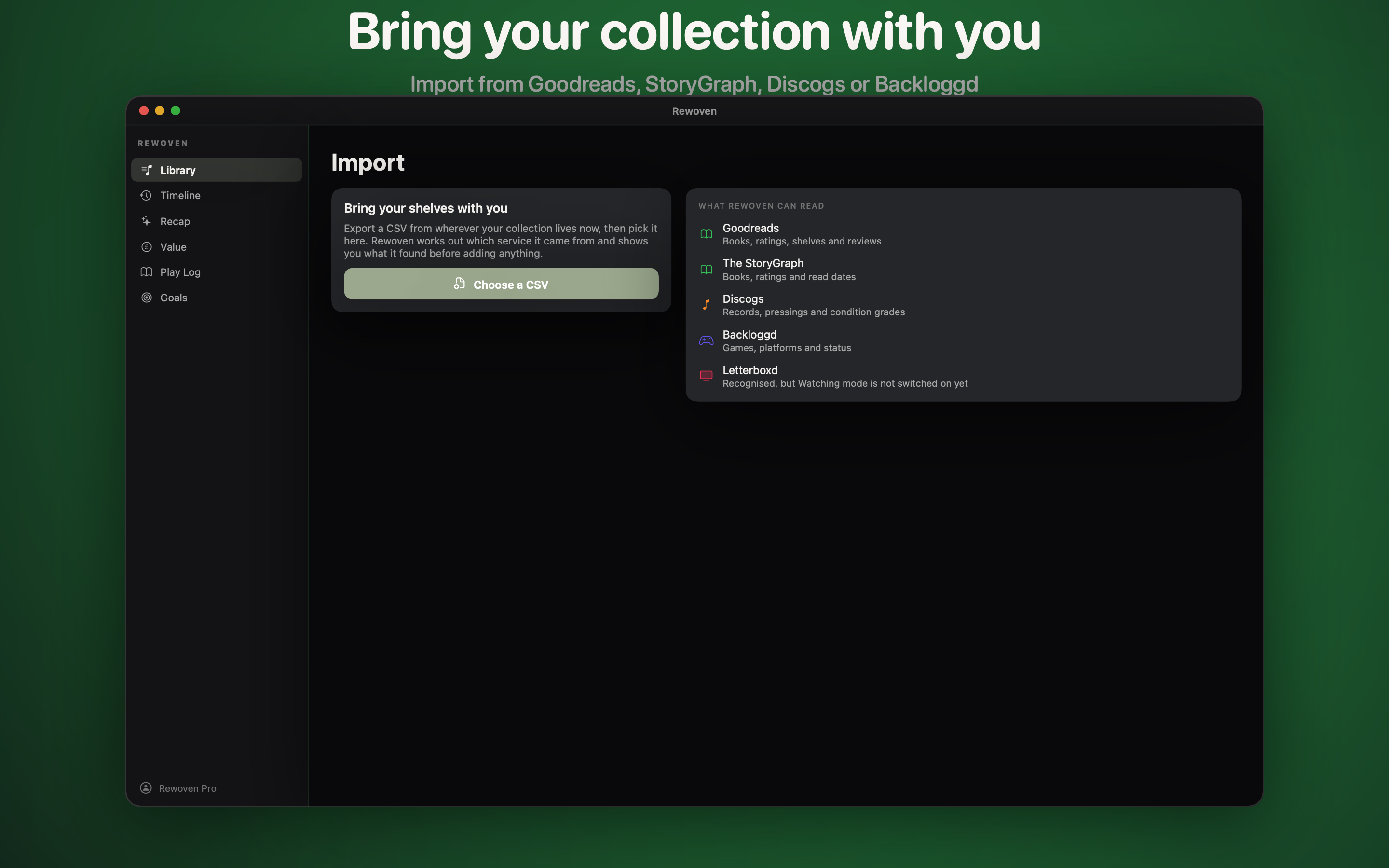 Rewoven: Vinyl & Book Tracker screenshot 28