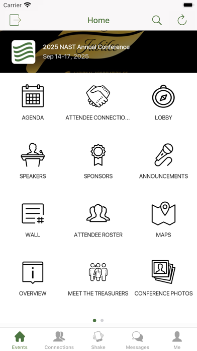 NAST Events iPhone screenshot 3 - Business app