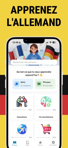 Apprendre Allemand - Débutant iPhone screenshot