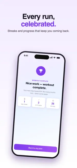 Pace: Couch to 5K Run Coach screenshot 3