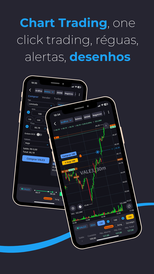 #4. RocketTrader: Ações e Trading (macOS) 由: Valemobi Consultoria Empresarial S/A