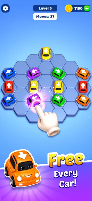 Hexa Car Jam: Arrow Escape screenshot 1