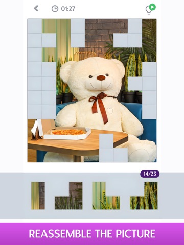 Stripes: Jigsaw Puzzles iPad screenshot