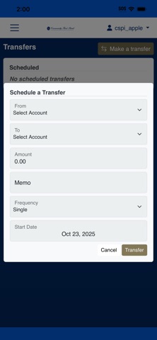 App screenshot