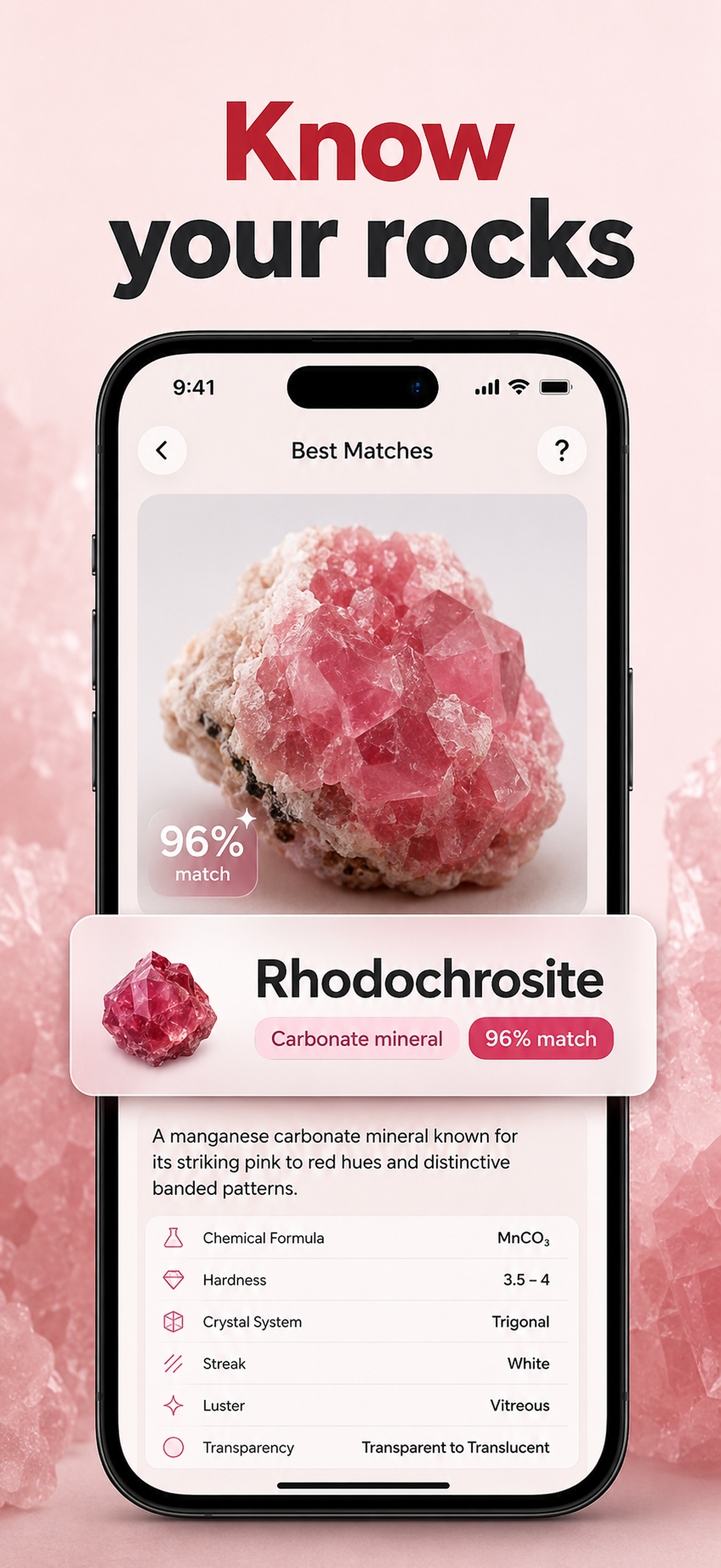 Rock Identifier: Crystal, Gem screenshot 5