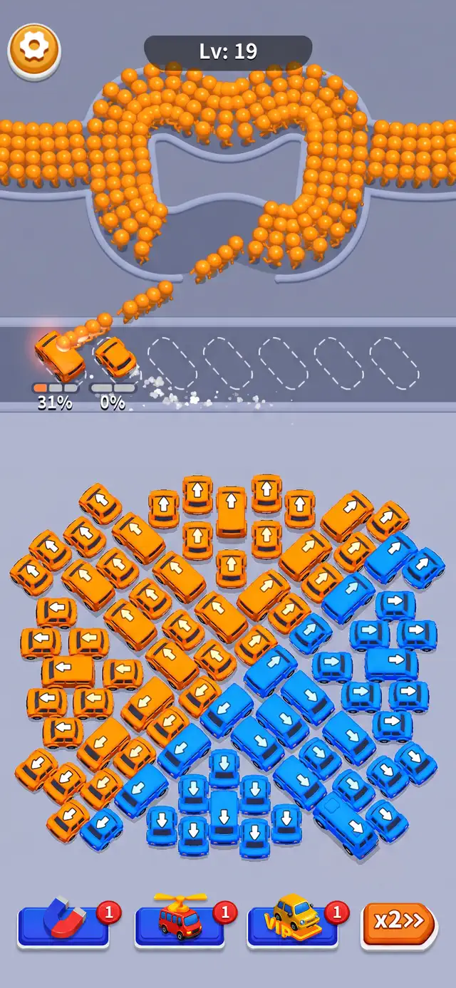 Color Puzzle Jam - Bus Fever screenshot 1