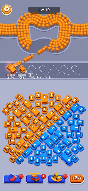 Color Puzzle Jam - Bus Fever screenshot 1