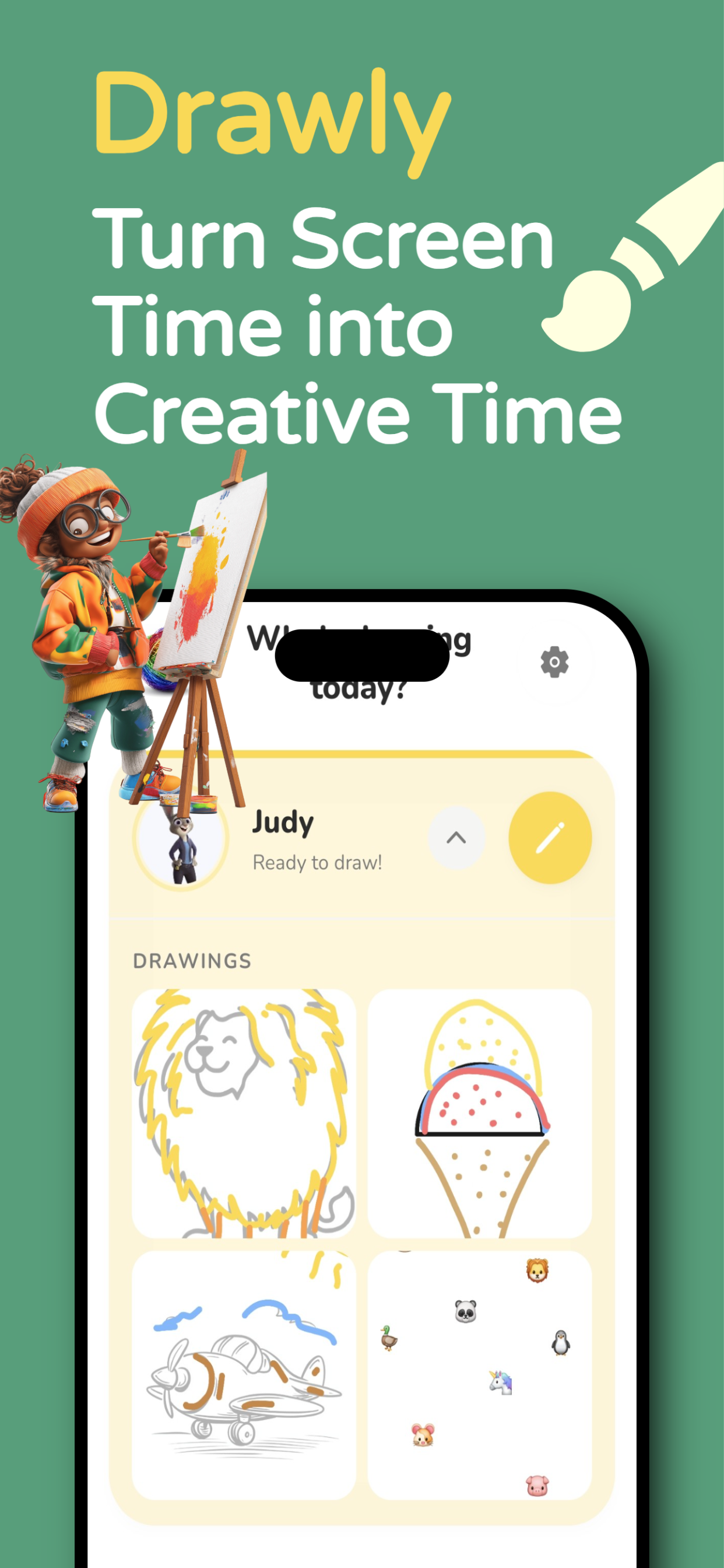 Kids Drawing & Art - Drawly