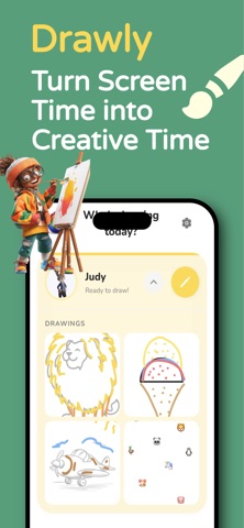 Kids Drawing & Art - Drawly Screenshot 3 of 5