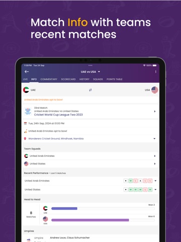 Cricket Guru iPad screenshot 5