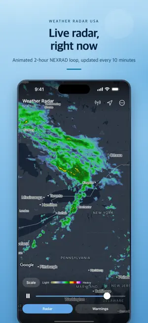 Weather Radar USA - NOAA Live screenshot 1