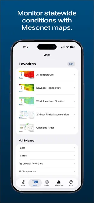 Mesonet screenshot 2