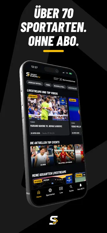 SPORTEUROPE.TV screenshot 1 of 6