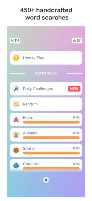 WordSee: Daily Word Search screenshot 4