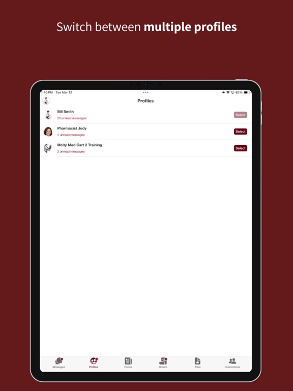 ASAP Chat iPad screenshot 5 - Medical app