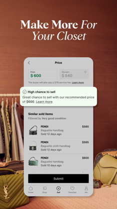 Vestiaire Collective: Buy+Sell screenshot 6
