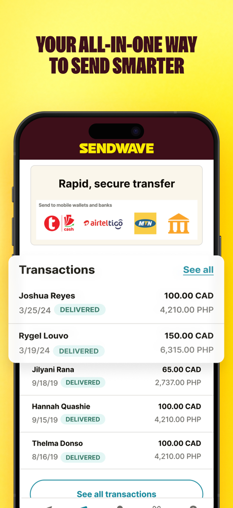Sendwave: Money Transfer App screenshot 6