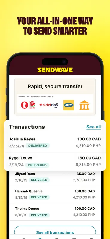 Sendwave: Send Money Abroad screenshot 6 of 6