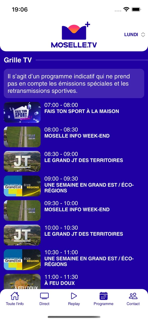 iPhone screenshot