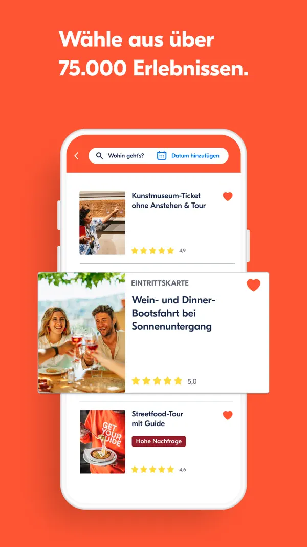 GetYourGuide: Planen & buchen Screenshot 5
