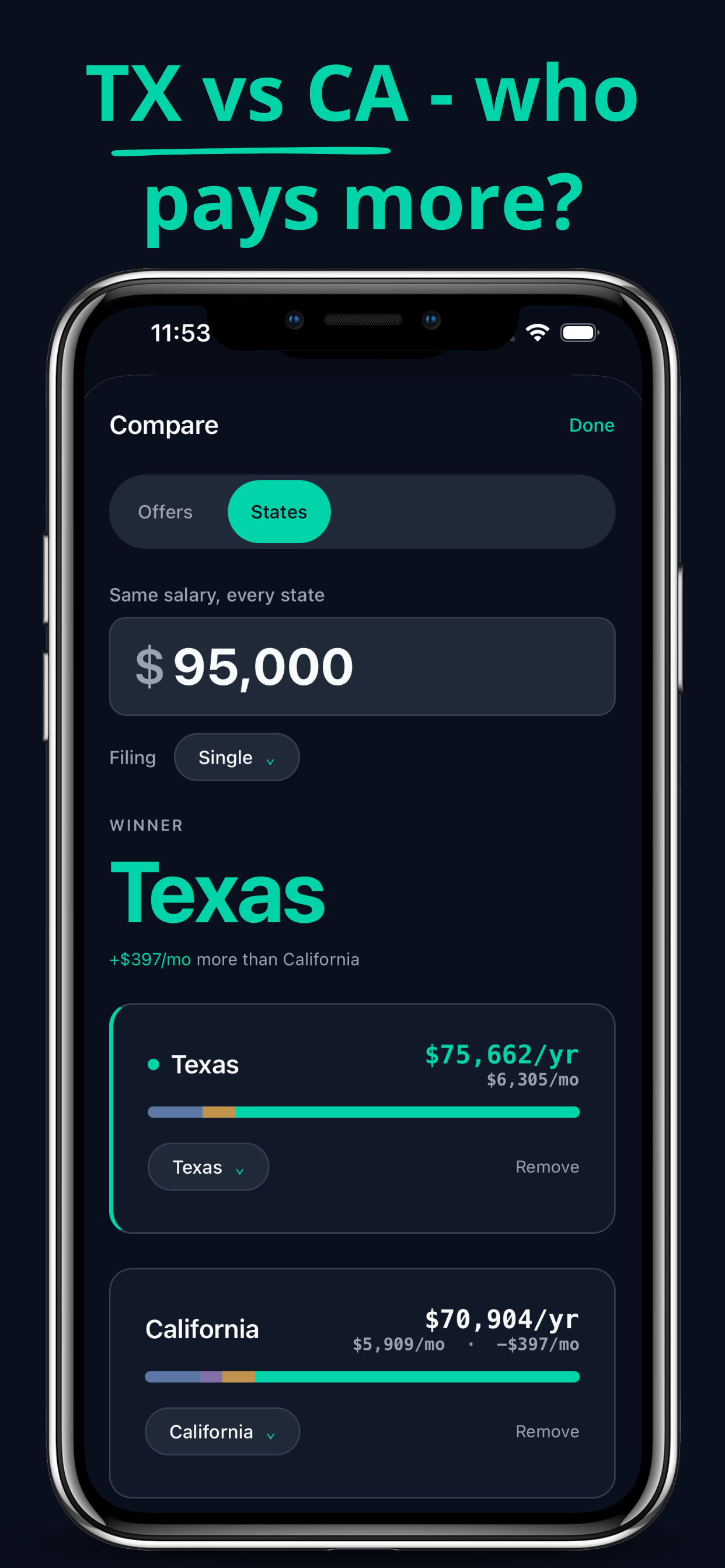 Salary & Paycheck Calculator screenshot 2