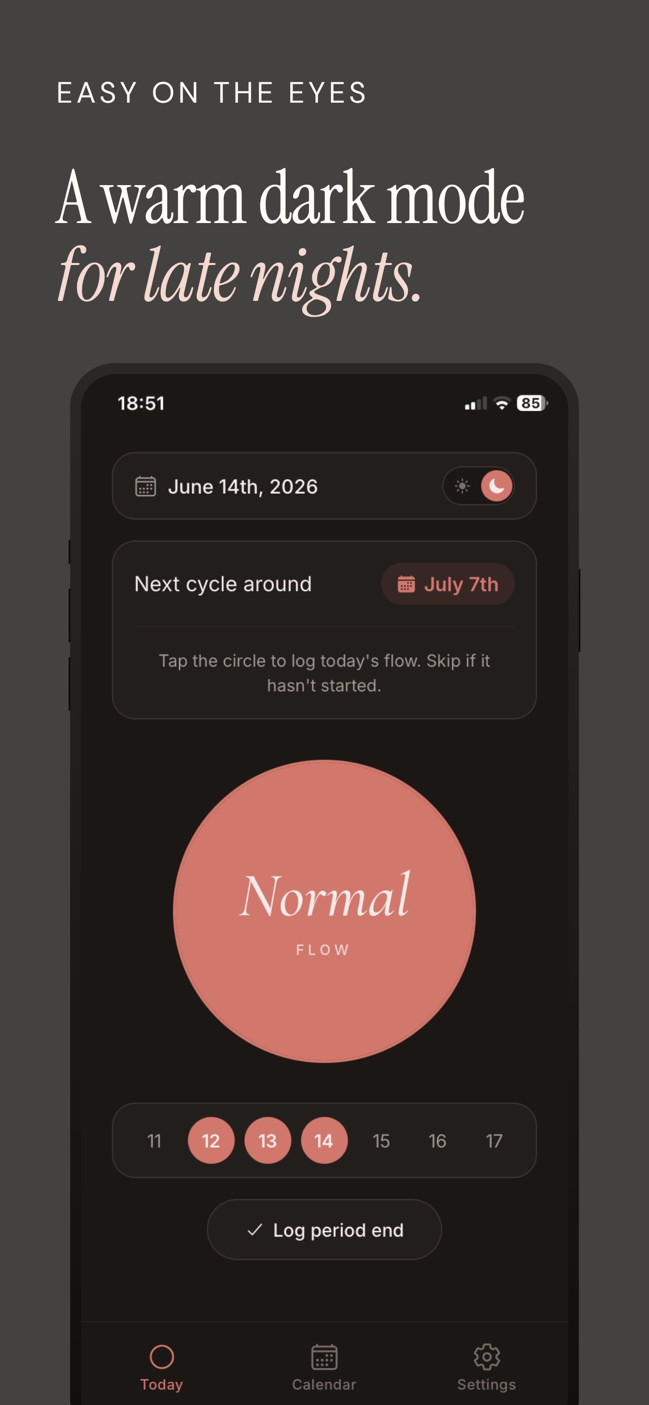 Teen Cycle: Period Tracker screenshot 7