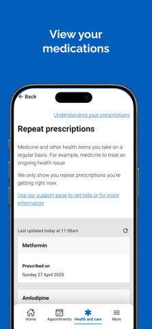 MyCare.scot iPhone screenshot 3