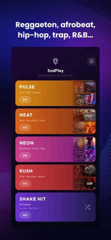 SndPlay: Make Your Music iPhone screenshot