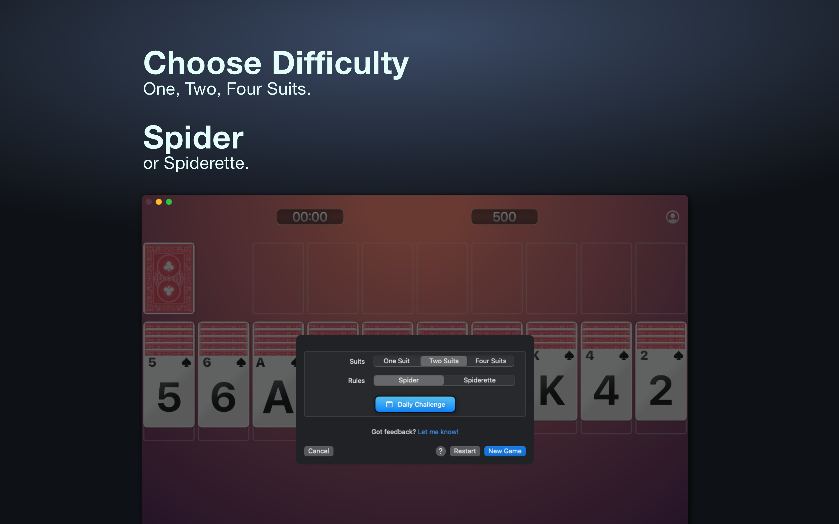 MB Solitaire: Spider