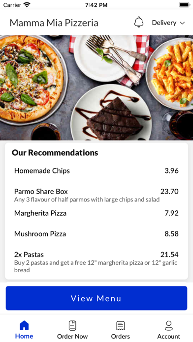 Mamma Mia Pizzeria. Screenshot