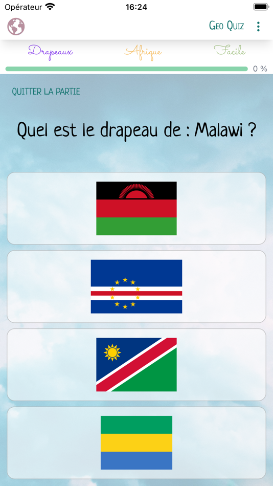 #6. Geo Quiz (iOS) Oleh: Barberos