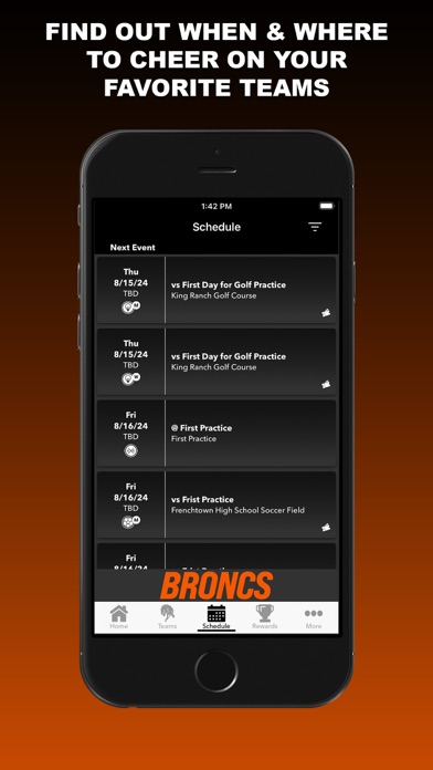 Frenchtown HS Broncs Screenshot