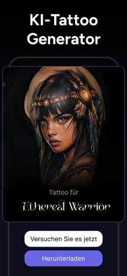 Screenshot von Inklab – Tattoo Design Mit KI auf dem iPhone 1