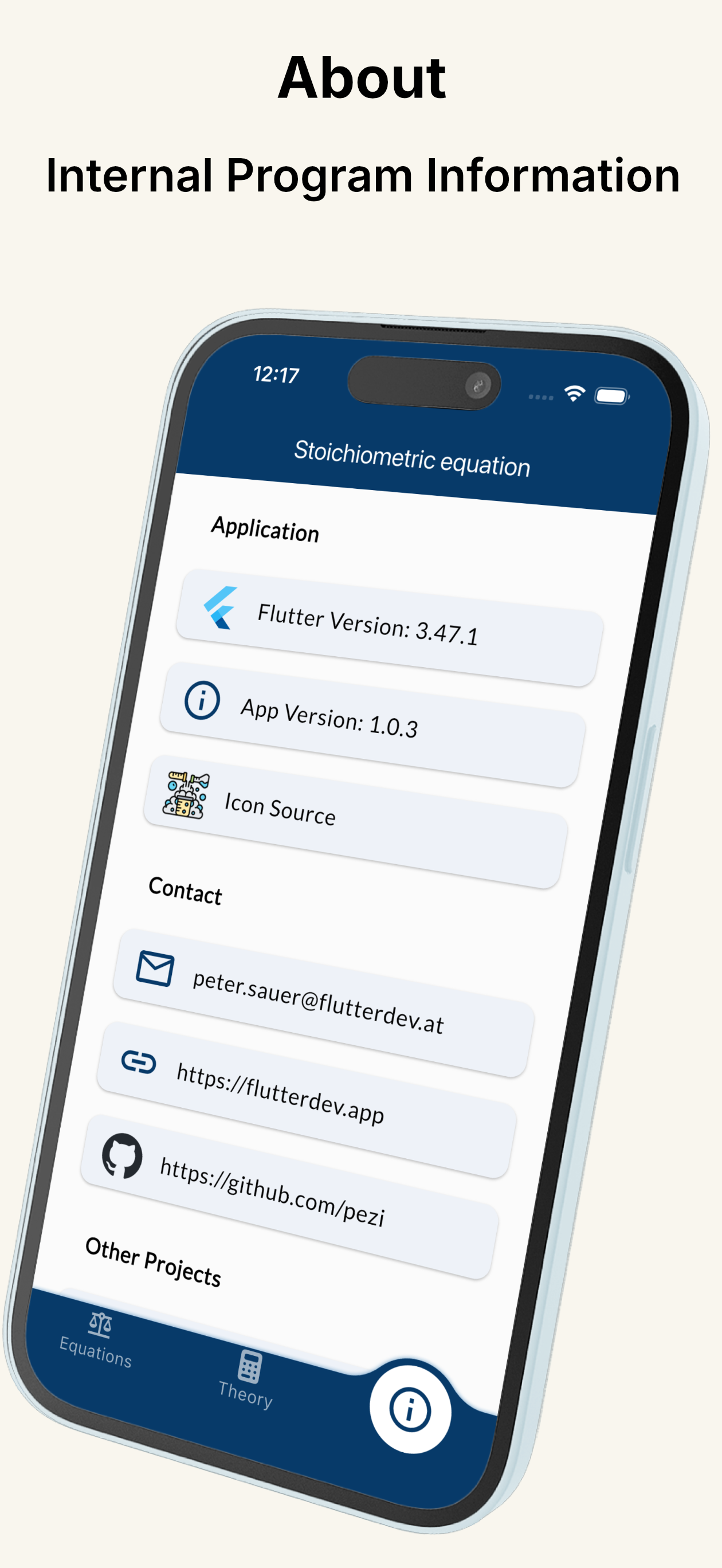 Stoichiometric equations screenshot 3