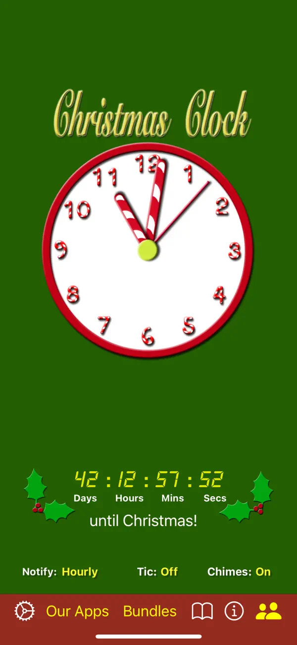 Screenshot #1 pour Christmas Clock