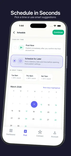 Post4Me: Social Post Planner screenshot 3