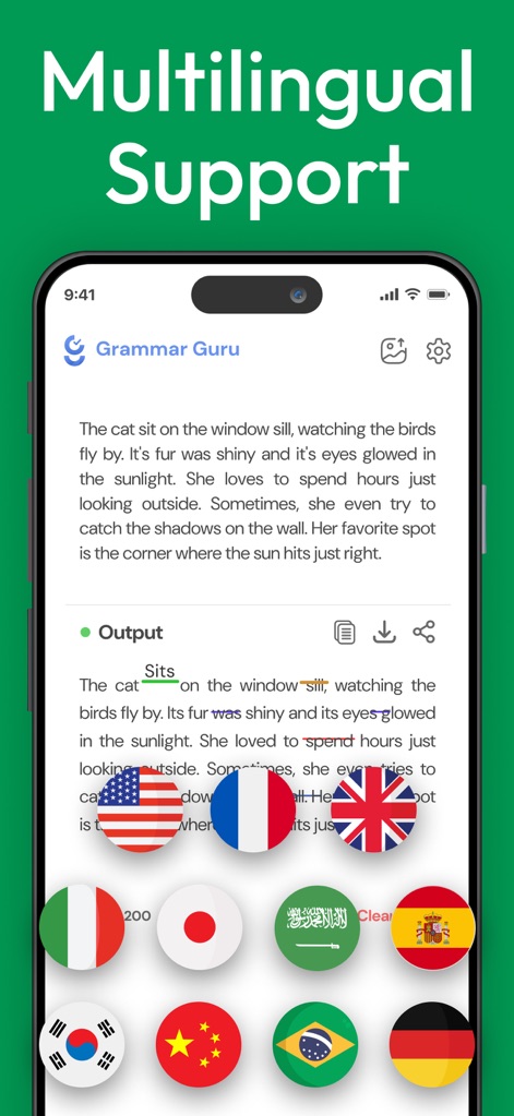 AI Grammar Check,Spell Checker - Productivity App | MWM