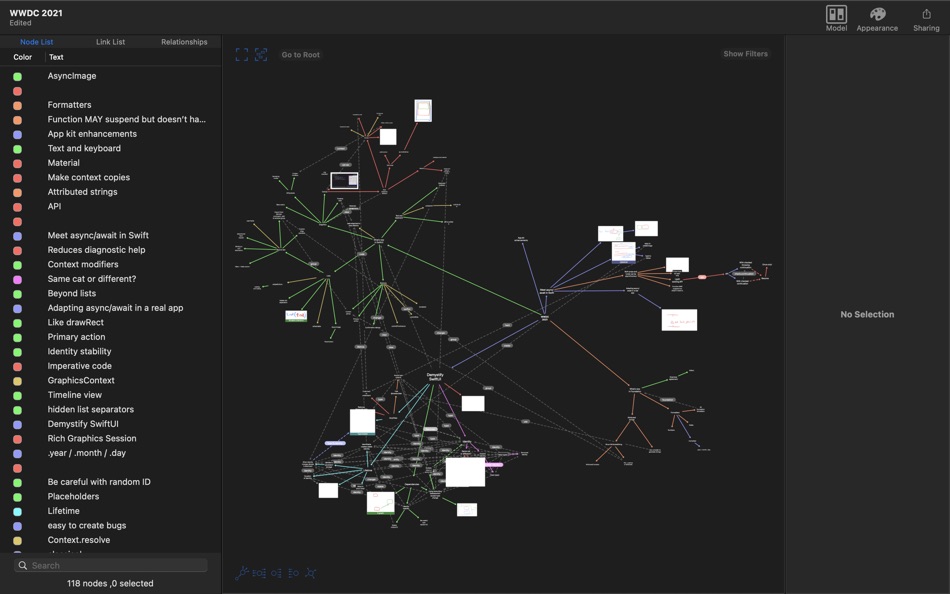 #3. Trout (Mind Mapping) (macOS) 由: Digital-Dirtbag